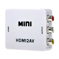 HDMI to AV composite converter